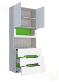 Стеллаж с ящиками СЖ-032_Ю Палермо-3