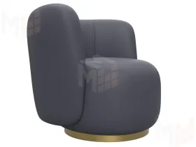 Кресло Лига-072 ( экокожа GRIFON 15 серый )