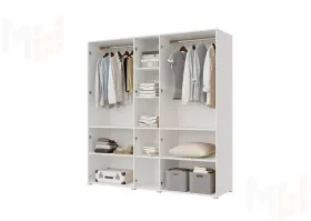 Шкаф Бостон 5-ти створчатый 2000 (белый)