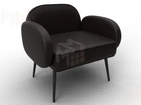 Кресло Лига-086 ( GRIFON 12 коричневый )