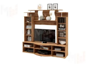 Гостиная Виста (крафт золотой/белый глянец)