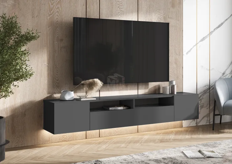 Тумба ТВ Сити (графит)