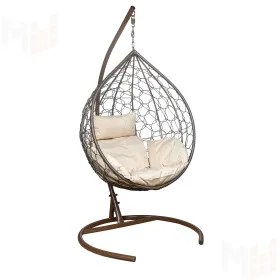 Подвесное кресло LESET ЭВА (Коричневый/Бежевый)