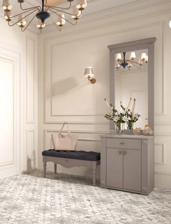 Тумба с зеркалом Лилль-2