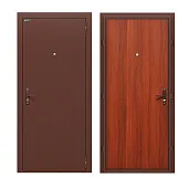 Входная металлическая дверь Эконом Антик Медь/Л-11 (ИталОрех)