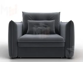 Кресло Лига-100 НПБ ( SEVEN 17 серый )