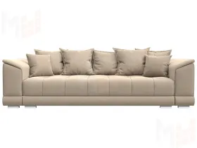 Диван прямой НордСтар НПБ ( SEVEN 729 бежевый )