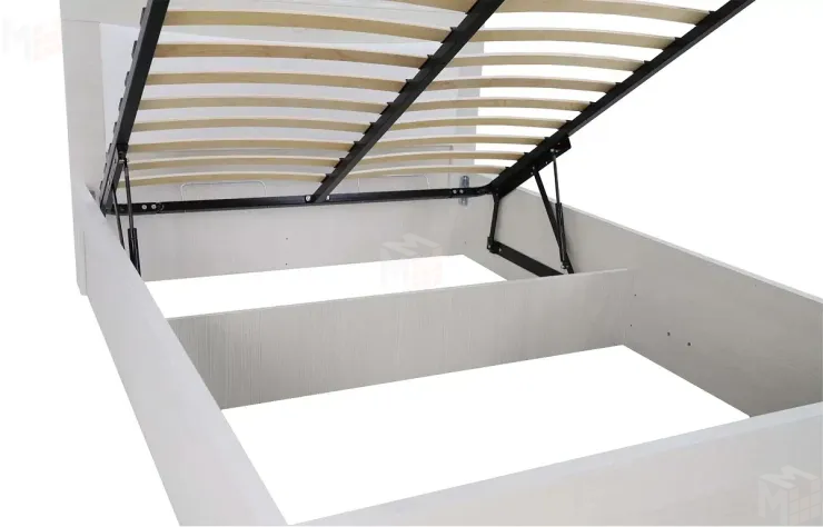 Кровать Мария-Луиза 14 с подъёмным механизмом  Бодега Белый