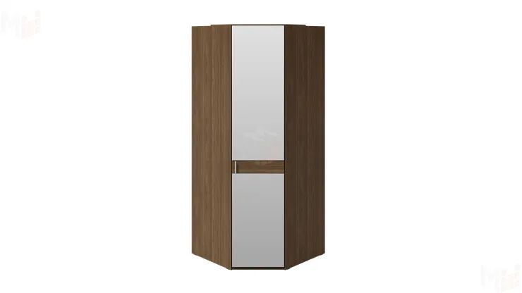 Шкаф угловой 1 зеркальной дверью «Харрис»