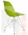 Стул обеденный DOBRIN DSR (ножки хром, цвет салатовый (G-08))