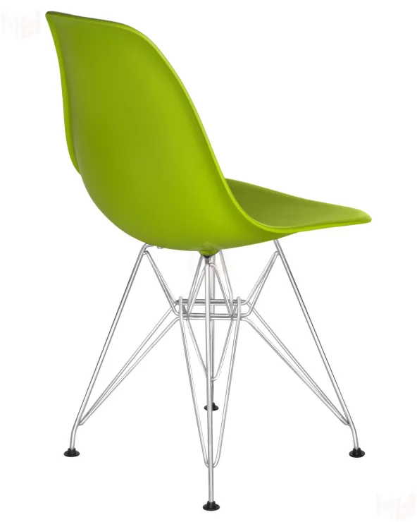 Стул обеденный DOBRIN DSR (ножки хром, цвет салатовый (G-08))