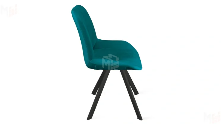 Стул Марвел К2 Исп. 2 Черный муар Велюр Confetti Izumrud