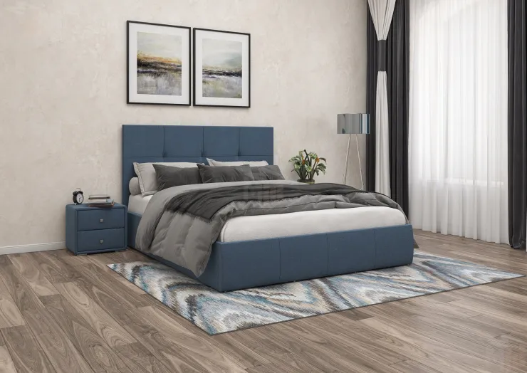 Кровать Твист Bahama Denim 140 с подъемным механизмом