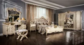 Спальня Джоконда крем глянец композиция 2