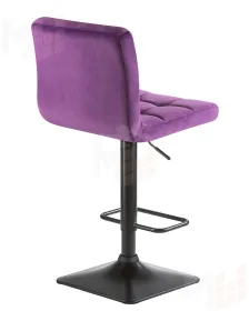Стул барный DOBRIN DOMINIC (фиолет велюр (MJ9-58))