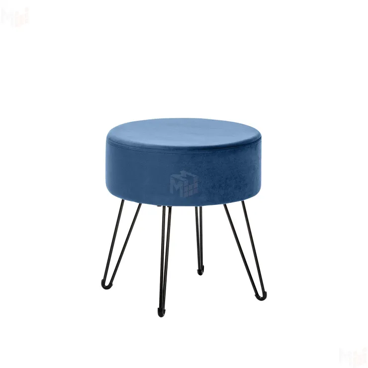 Пуф Leset Кома, велюр Дарк Блю (Дарк Блю)