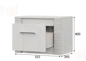Тумба прикроватная Гамма 20