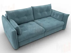 Диван прямой Лига-100 НПБ ( SEVEN 113 бирюзовый )