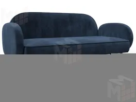 Диван прямой Лига-086 ( TOWER 13 синий )