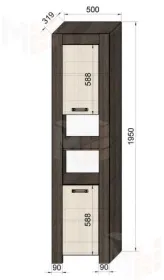 Детская мебель Фанки Тайм, композиция №7