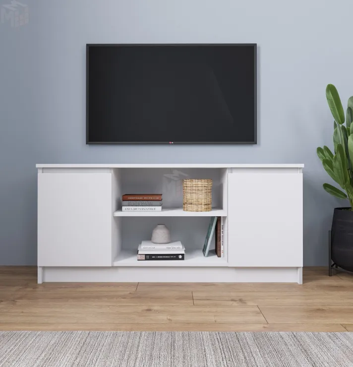 Тумба ТВ Мори 1200.1 белый