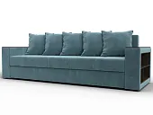 Диван прямой Дубай Лайт ( Бирюзовый )