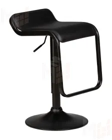 Стул барный DOBRIN CRACK BLACK (черный)