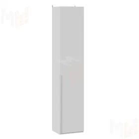 Шкаф для белья с глухой дверью Порто - СМ-393.07.211 Белый