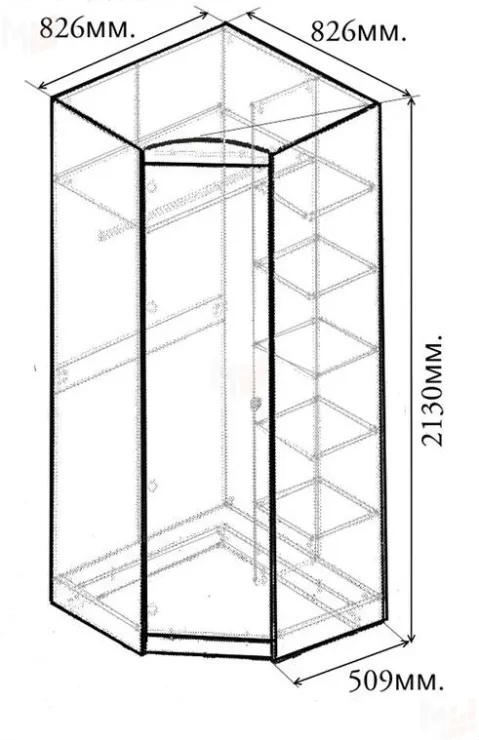 Серия детской мебели Пираты - комната №1