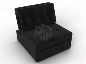 Кресло-кровать Лига-107 (80) ( SEVEN 35 черный )