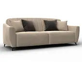 Диван-книжка Лига-095 НПБ ( SEVEN 729 бежевый )