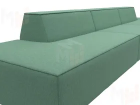 Диван прямой модульный Монс Лонг ( Амур зеленый )