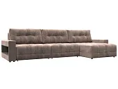 Диван угловой с полками Лига-053 НПБ Лонг