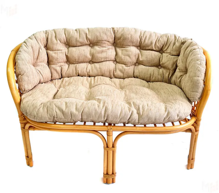 Диван Багама с полной бежевой подушкой