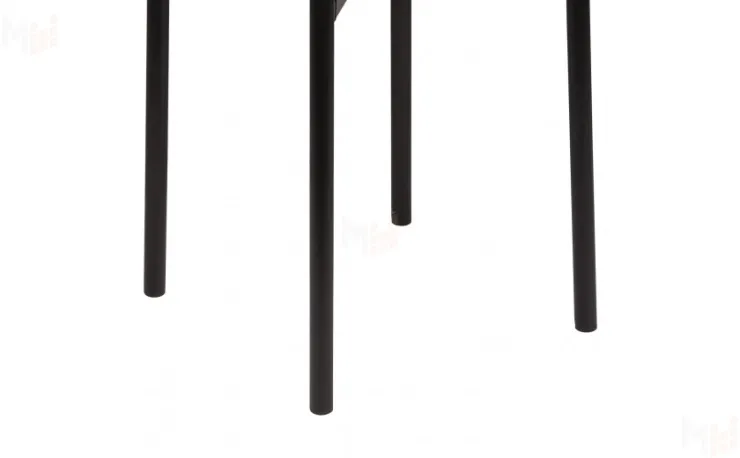 Табурет Кен Confetti  latte/черный