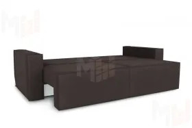 Диван-кровать Лофт коричневый