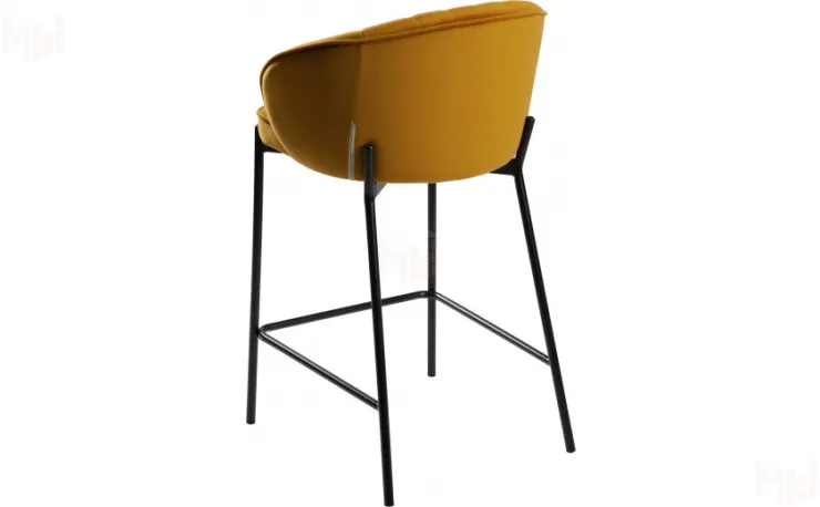 Полубарный стул Миэль chai tea/черный