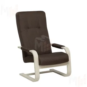 Кресло Leset Ален (Слоновая кость/Savana Plus Toffee (коричневый))