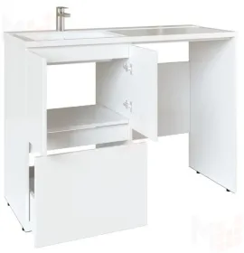 Тумба под умывальник "Космос 120" левый/правый Норма Н1 Айсберг