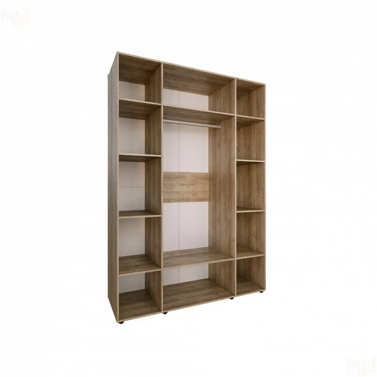 Шкаф для одежды и белья SCANDICA OSLO 555 ФАСАД Зеркало/Стандарт