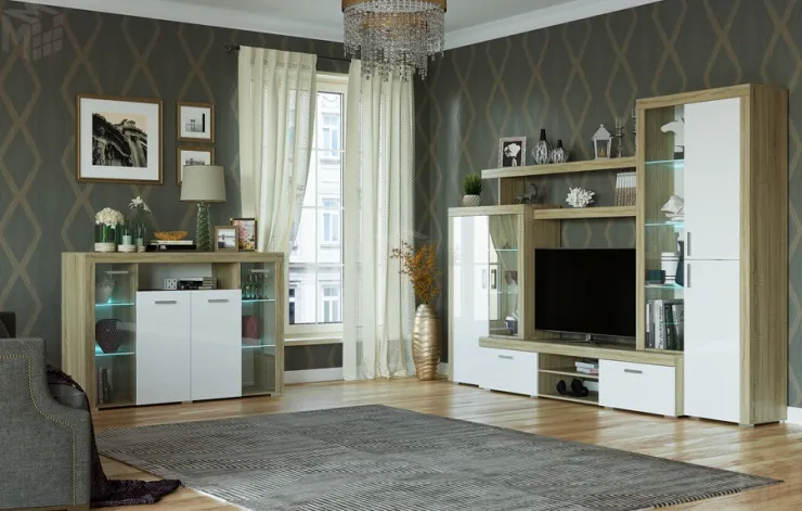 Комод-витрина Орландо