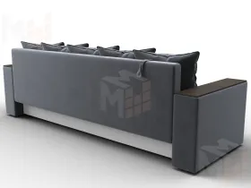 Диван прямой Дубай Лайт ( Серый )