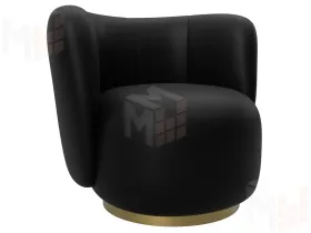 Кресло Лига-072 ( экокожа GRIFON 18 черный )