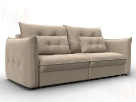 Диван прямой Лига-100 НПБ ( SEVEN 729 бежевый )