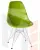 Стул обеденный DOBRIN DSR (ножки хром, цвет салатовый (G-08))