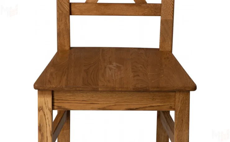 Стул деревянный из массива дуба Порту Дуб темный