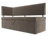 Диван кухонный прямой Стоун с углом левый