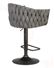 Стул барный DOBRIN LEON (графитовая ткань (LAR-275-21))