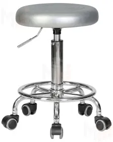 Табурет мастера DOBRIN BILLY (серебрянный)