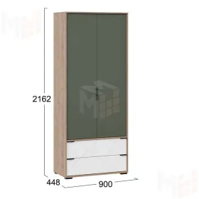 Шкаф для одежды комбинированный Лео - ТД-410.07.22